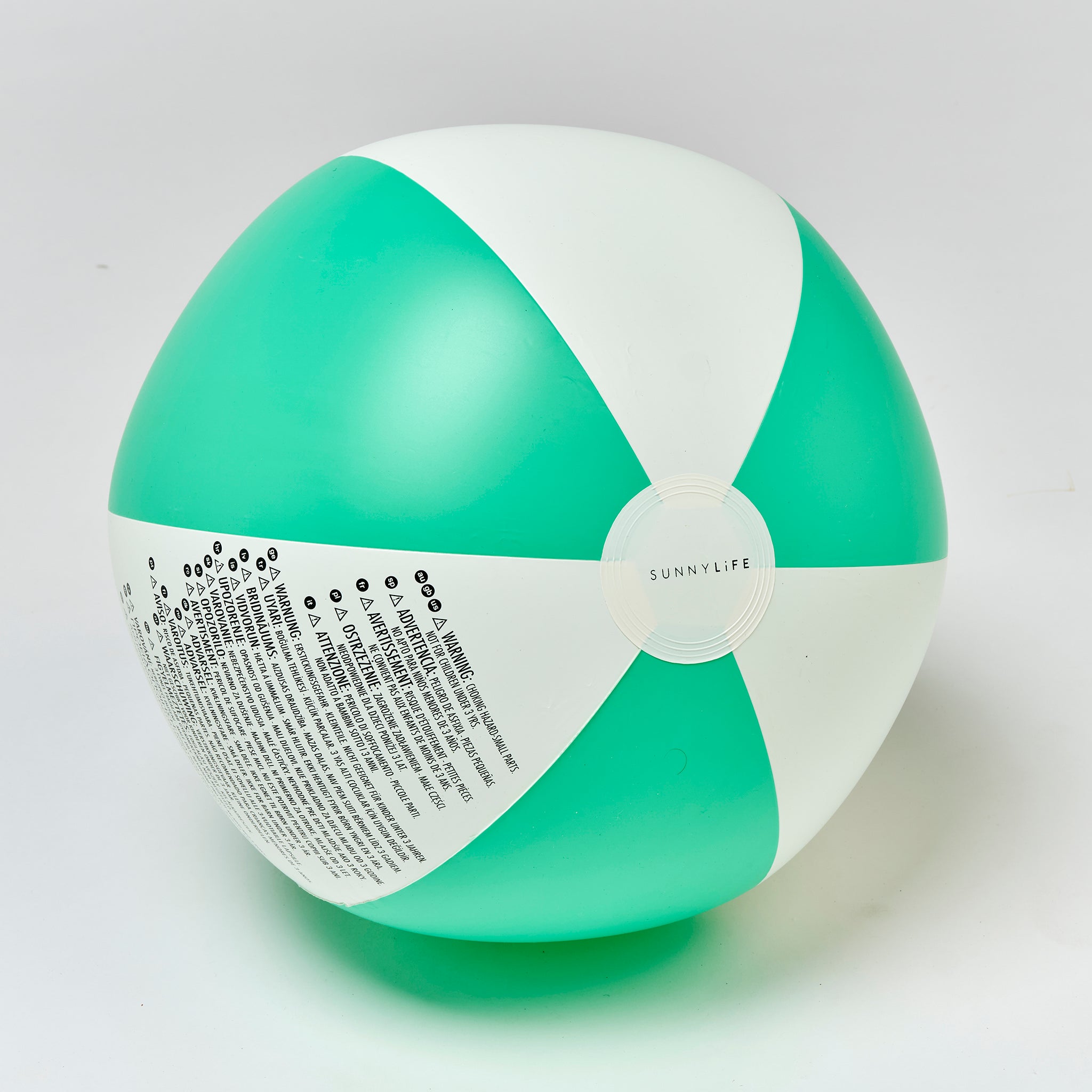 Sunnylife Ballon de plage gonflable rayures