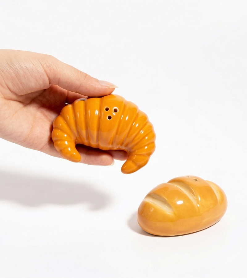 Sel et poivre baguette et croissant