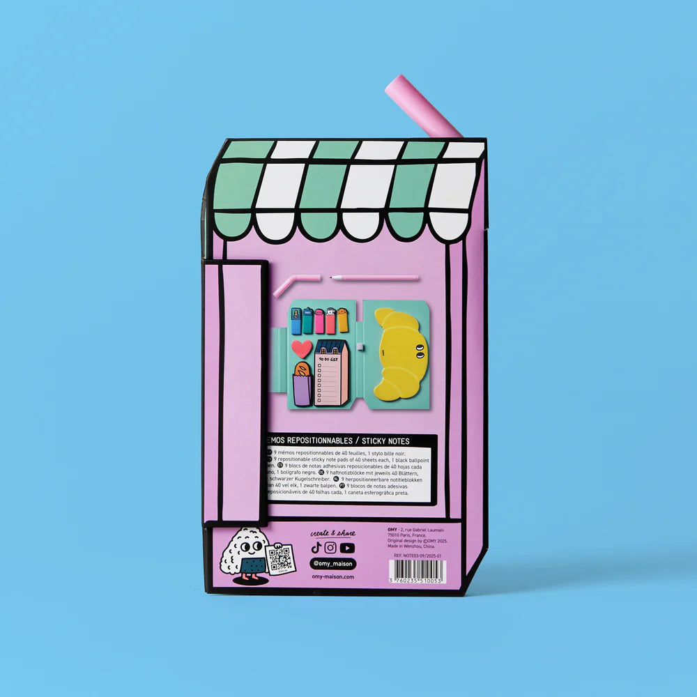 OMY Sticky notes Paris