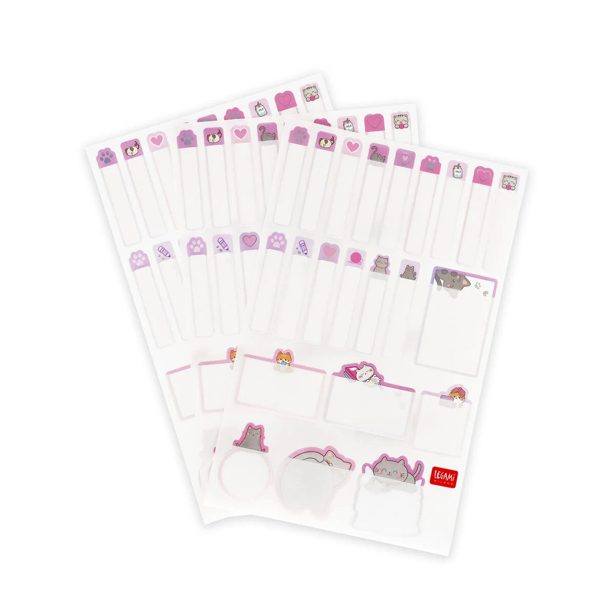 Legami Set 66 étiquettes adhésives