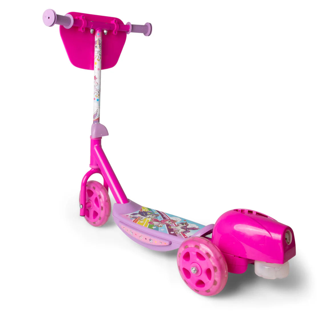 Trottinette à bulles
