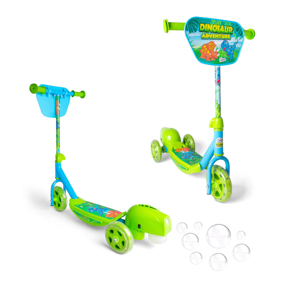 Trottinette à bulles