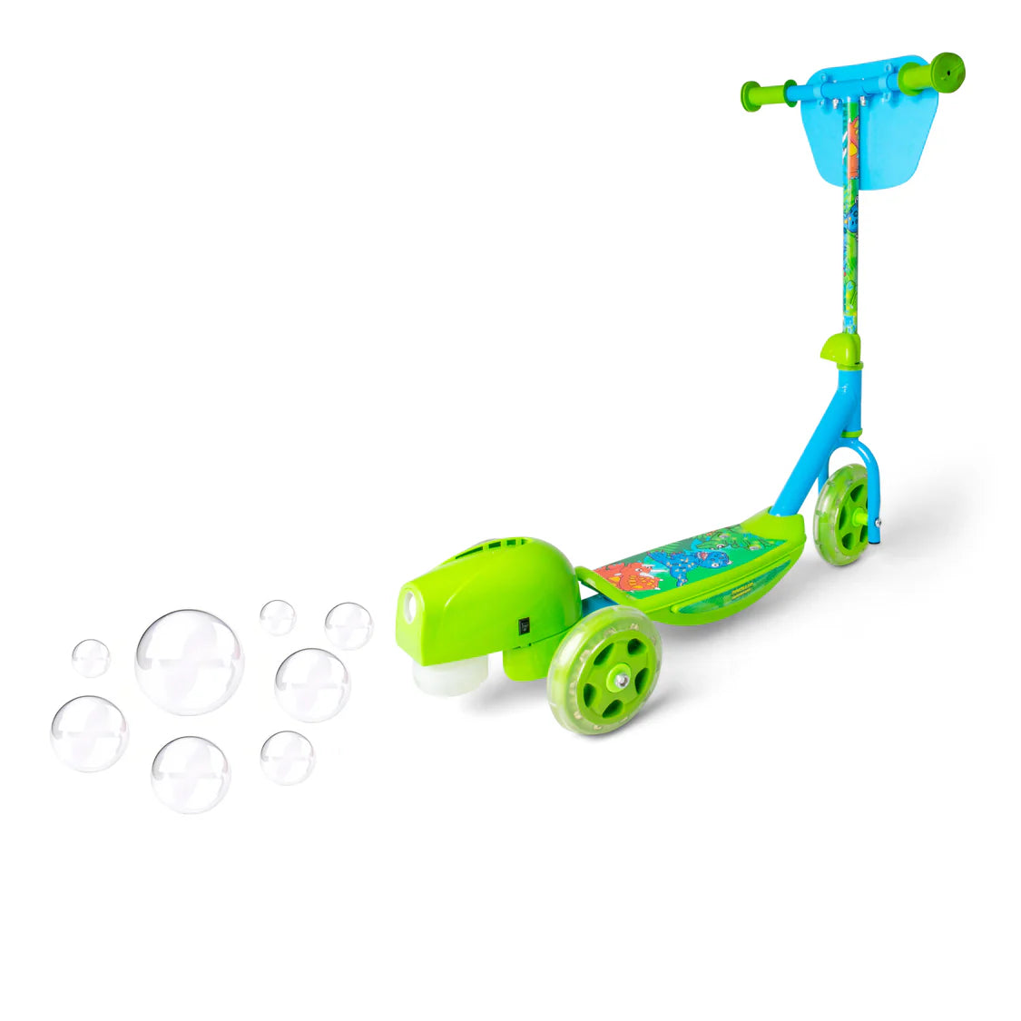 Trottinette à bulles