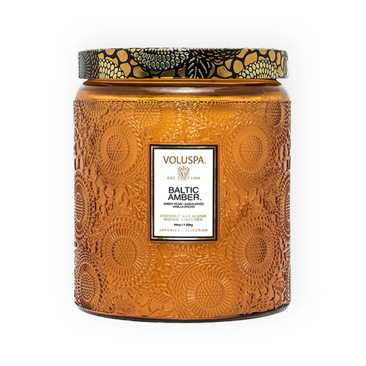 Voluspa Bougie parfumée Deluxe 1.2 kg - Ambre Baltique