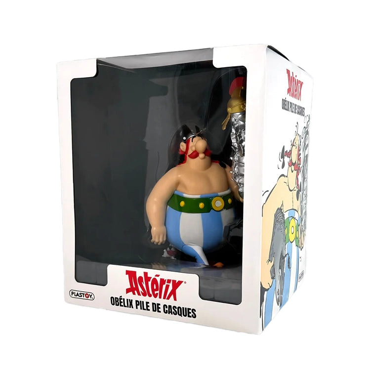 Figurine d'Obelix Pile de Casques