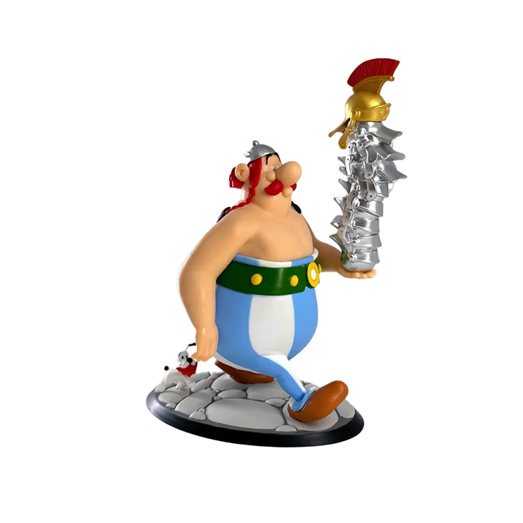 Figurine d'Obelix Pile de Casques