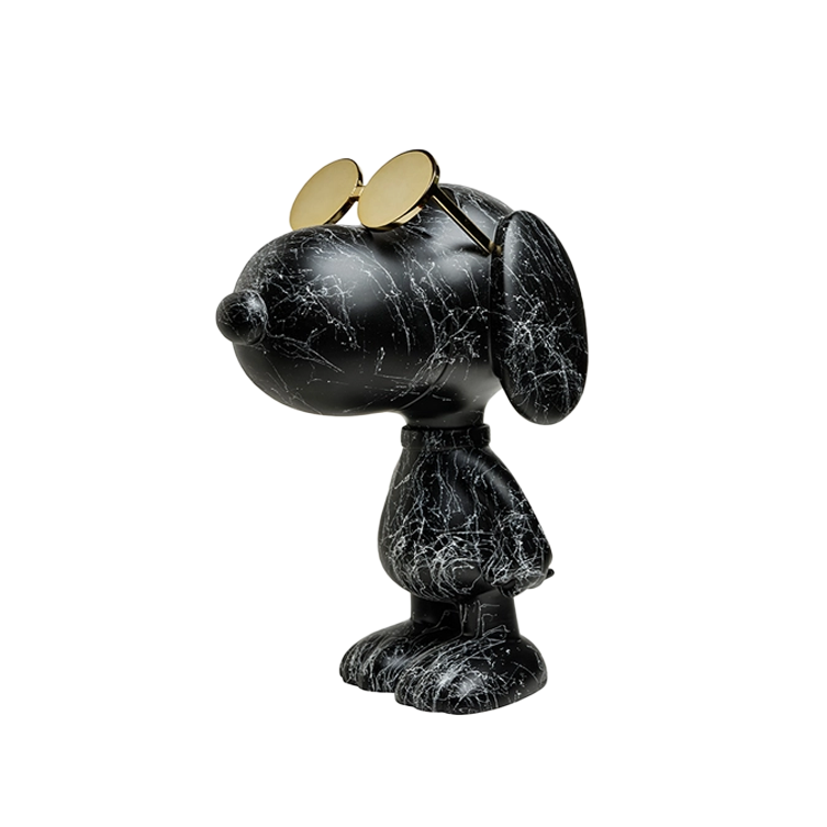 Leblon Delienne Snoopy Sun Graf h.27 cm - noir