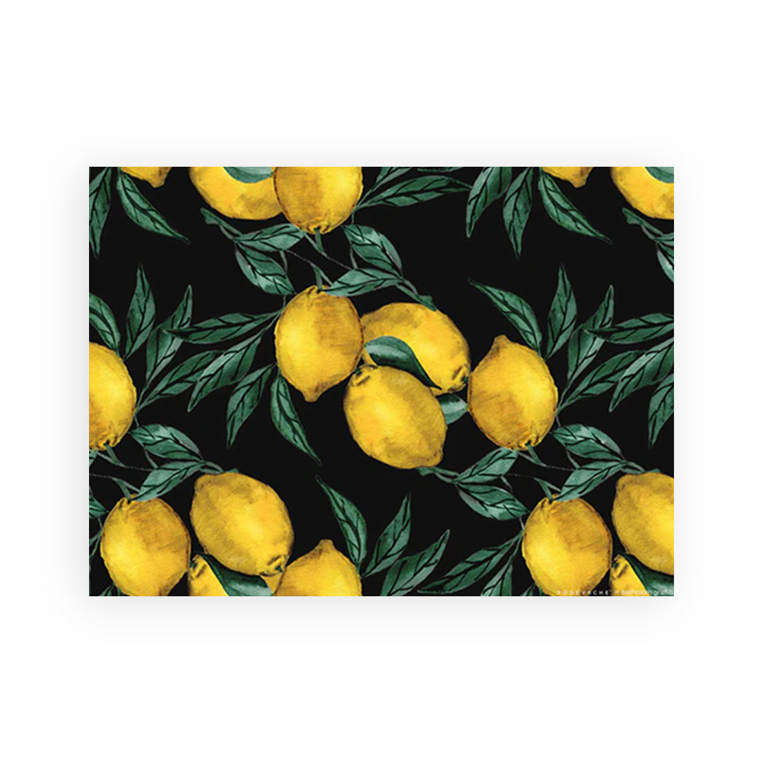 Set de table - Black Lemons