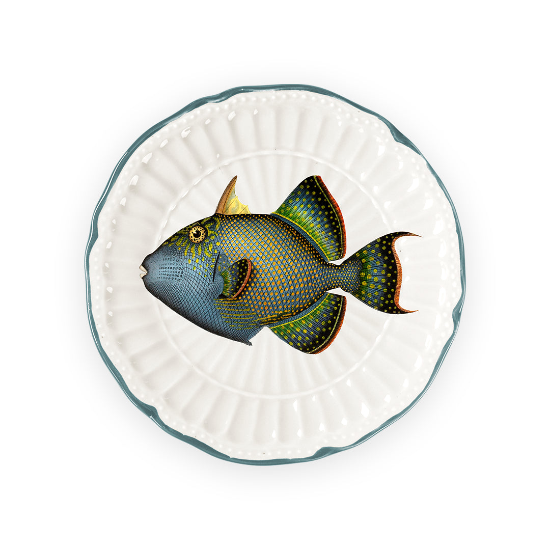 Set de table Ø 38 cm - Porcelaine & Poisson - 2 Styles