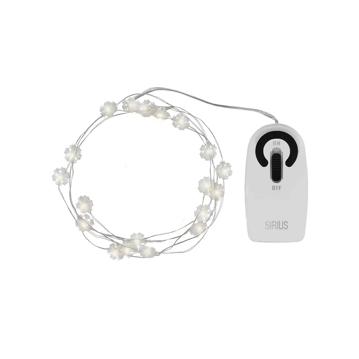 Sirius Nynne - guirlande lumineuse 20 leds flocon