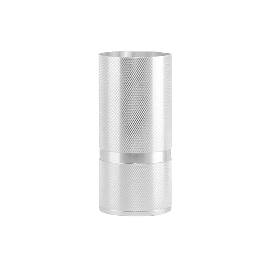 Socle pour ampoule message argent - h.15 cm