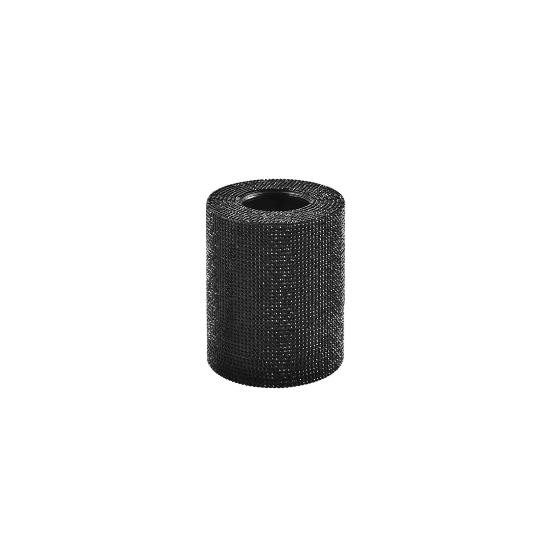 Socle Glitter noir pour ampoules à message Elements Lighting.