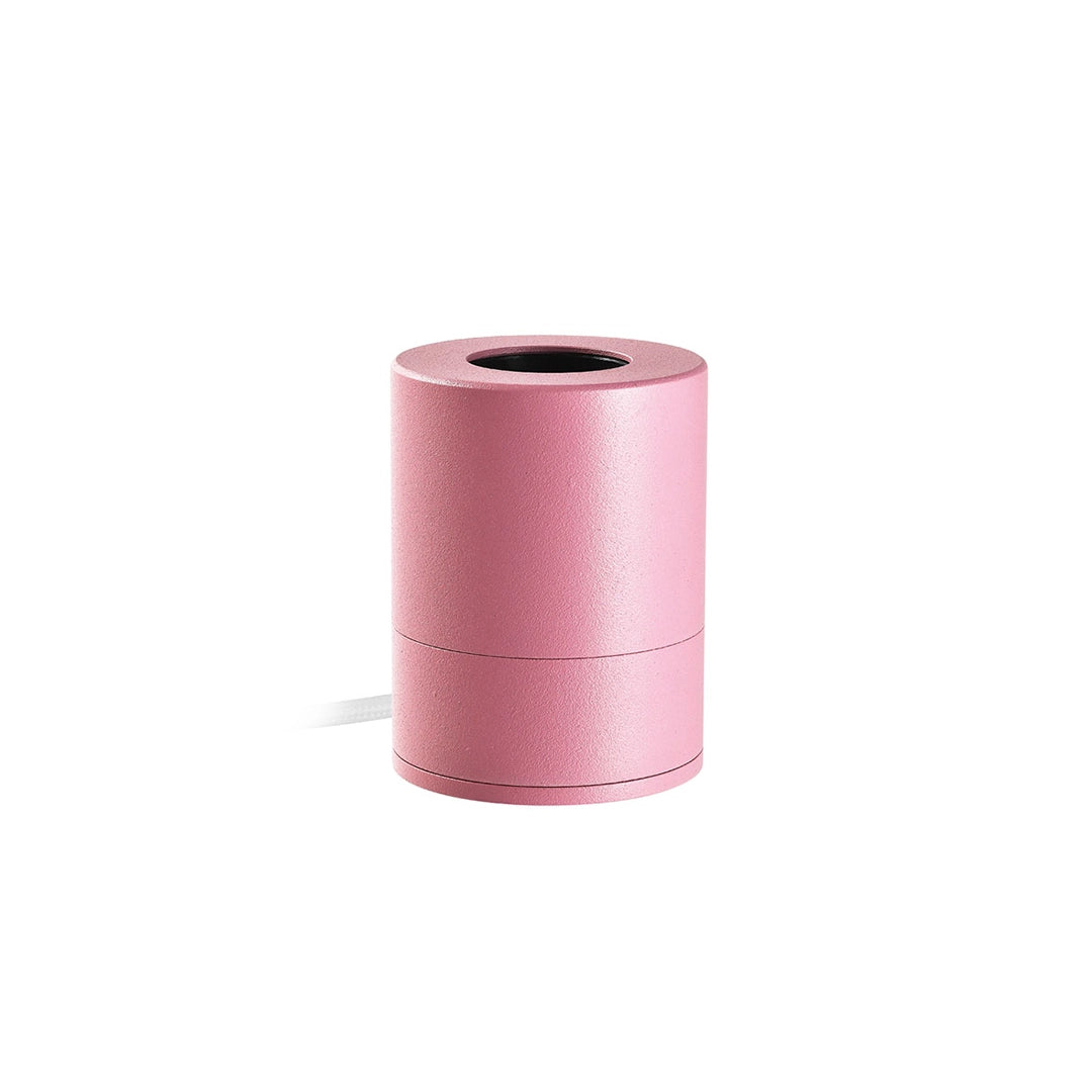 Socle ampoule Pop Rose pour ampoule à message Elements Lighting.