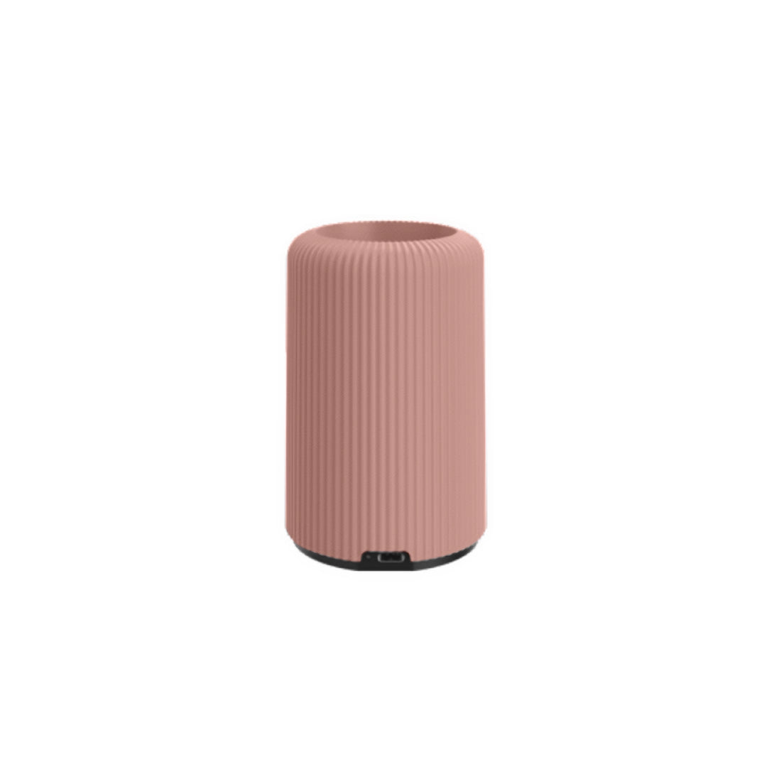 Socle Pop Nomad Rose pour ampoule à message Elements Lighting. 