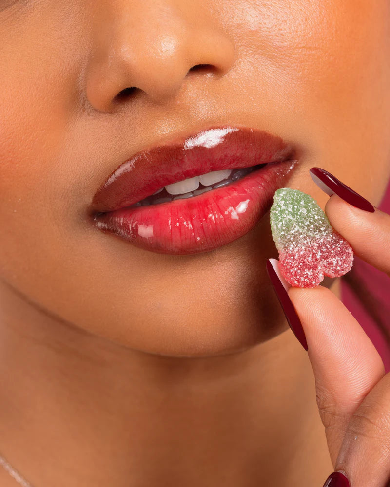 Bonbons cerises acidulées sans sucre