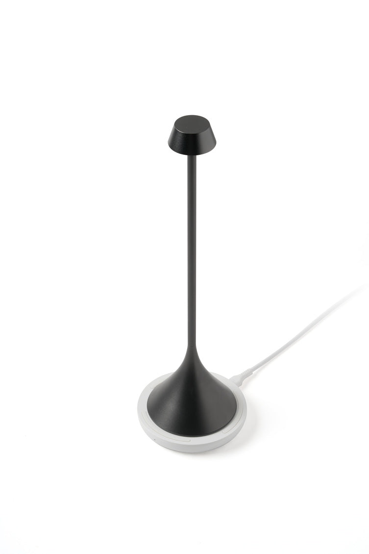 Lampe de table Steli shade h.29.4 cm - gun