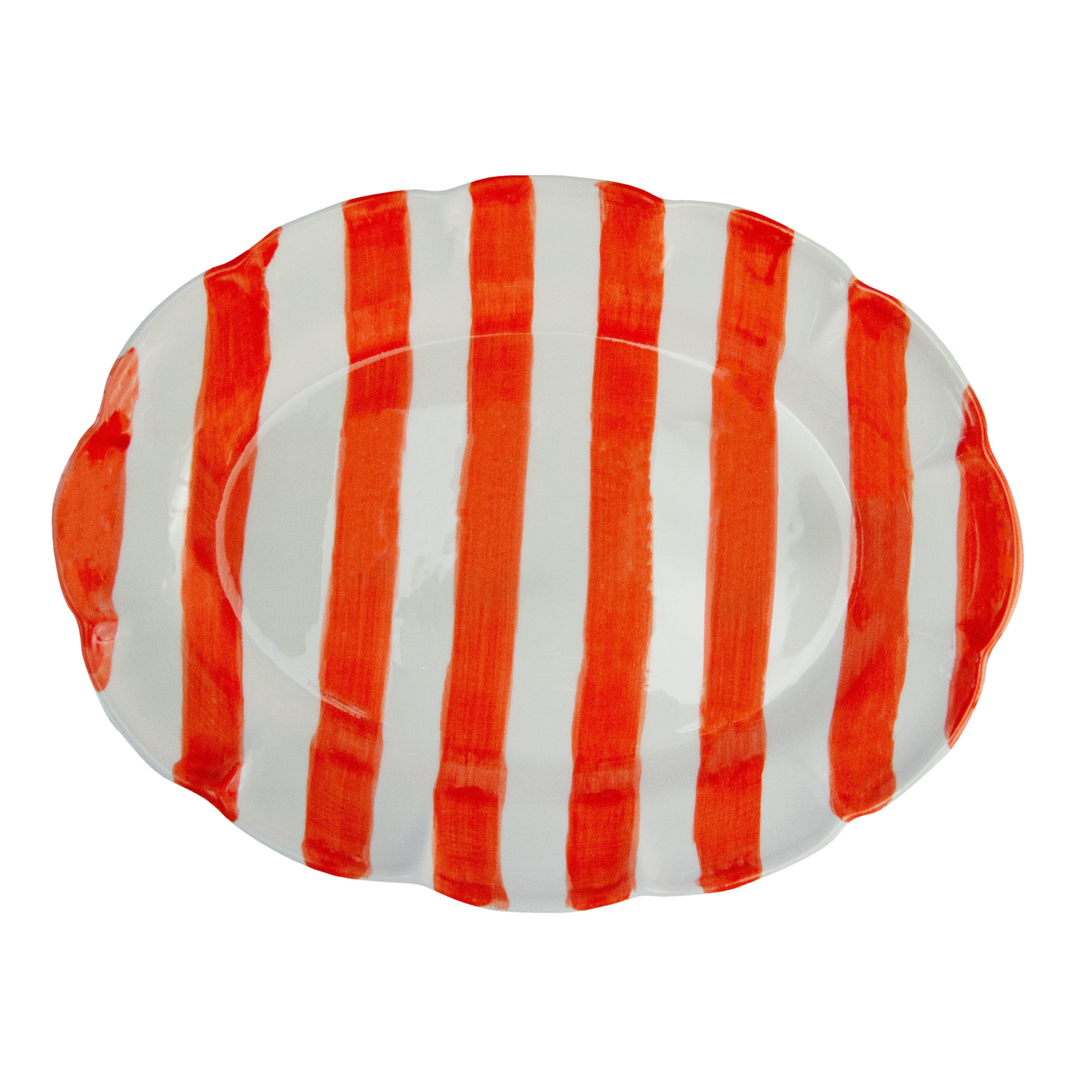 Arcucci Plat ovale 39 cm - orange