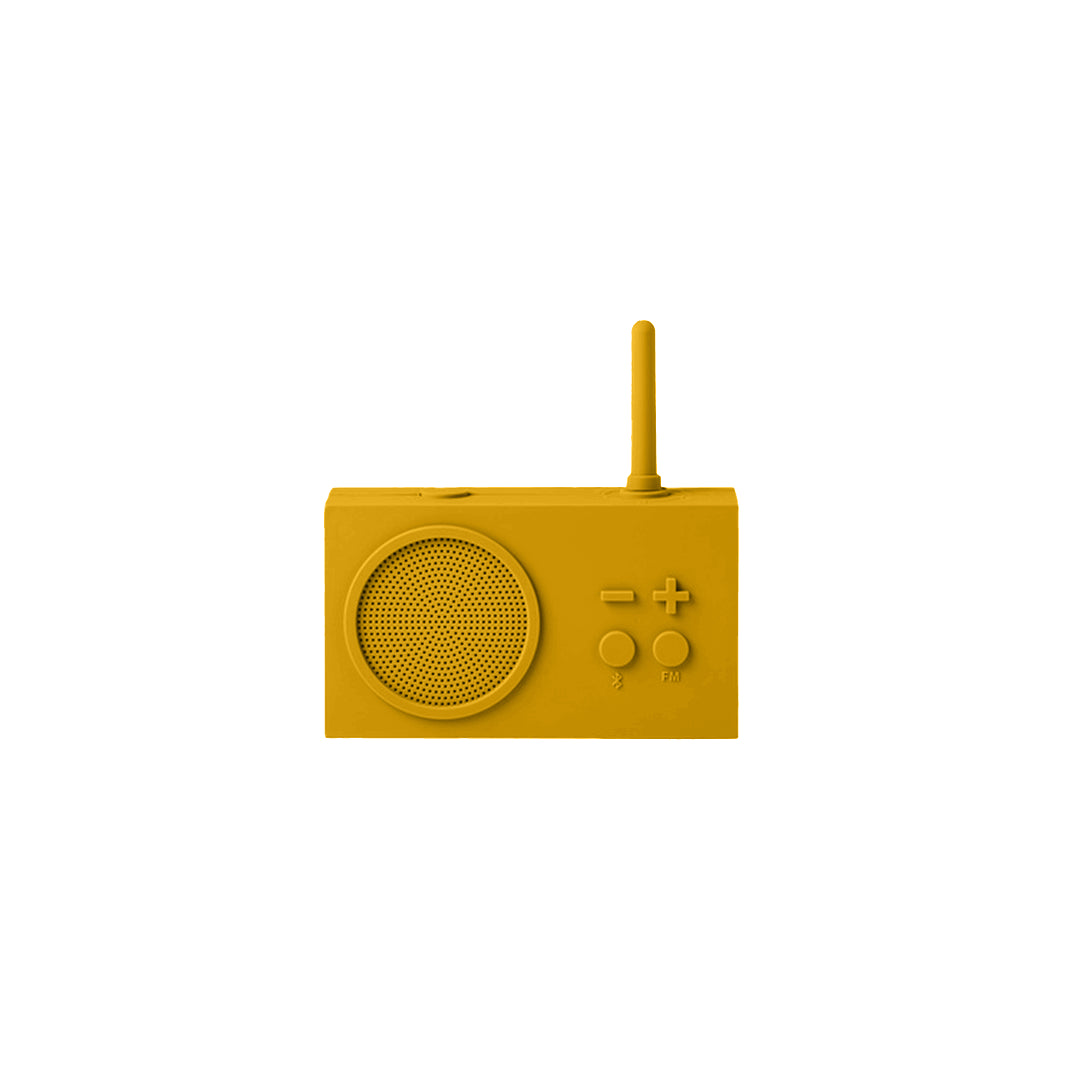 Tykho 3 enceinte bluetooth avec radio fm - jaune