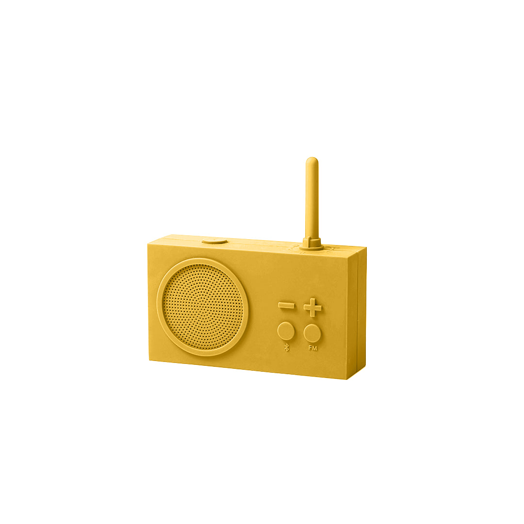 Tykho 3 enceinte bluetooth avec radio fm - jaune