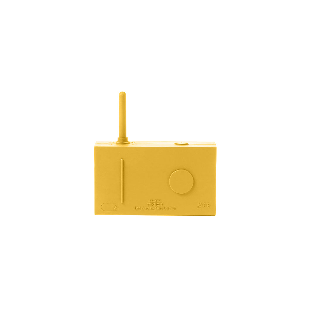 Tykho 3 enceinte bluetooth avec radio fm - jaune