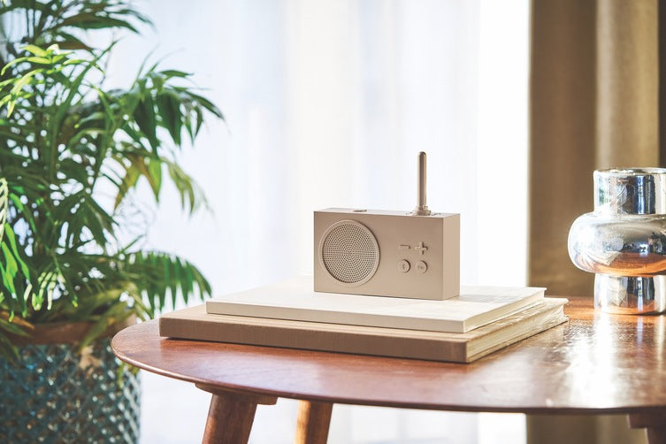 Tykho 3 enceinte bluetooth avec radio fm - soft gold