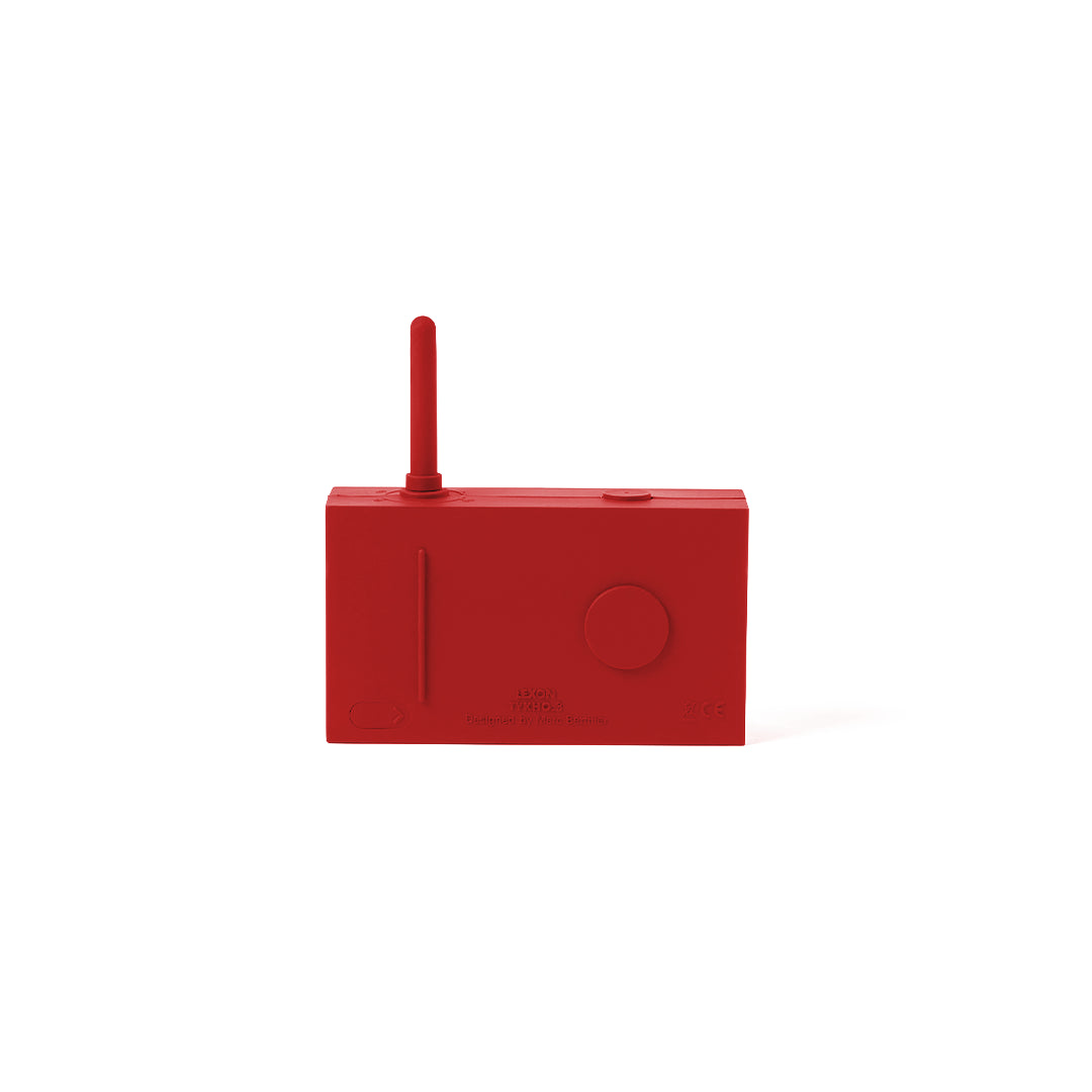 Tykho 3 enceinte Bluetooth® avec radio FM - rouge