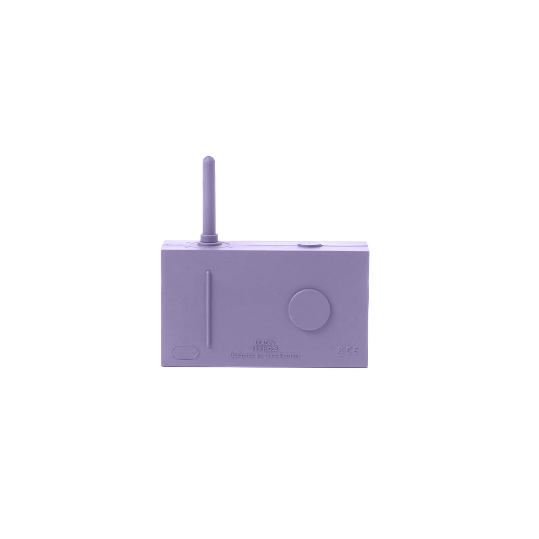 Tykho 3 enceinte bluetooth avec radio fm - violet