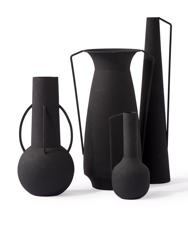 Pols Potten Vase roman h.25 cm - noir