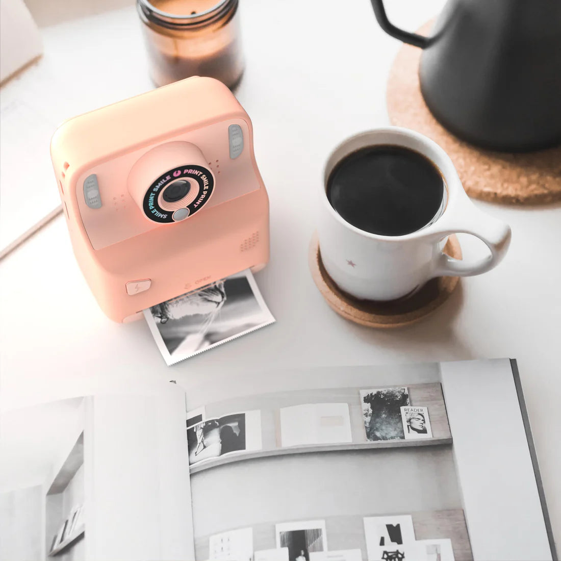 Appareil photo Pixiprint - rose