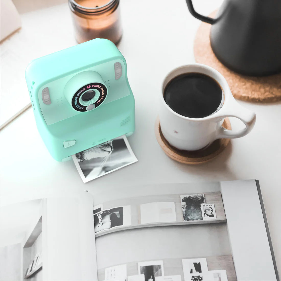 Appareil photo Pixiprint - turquoise