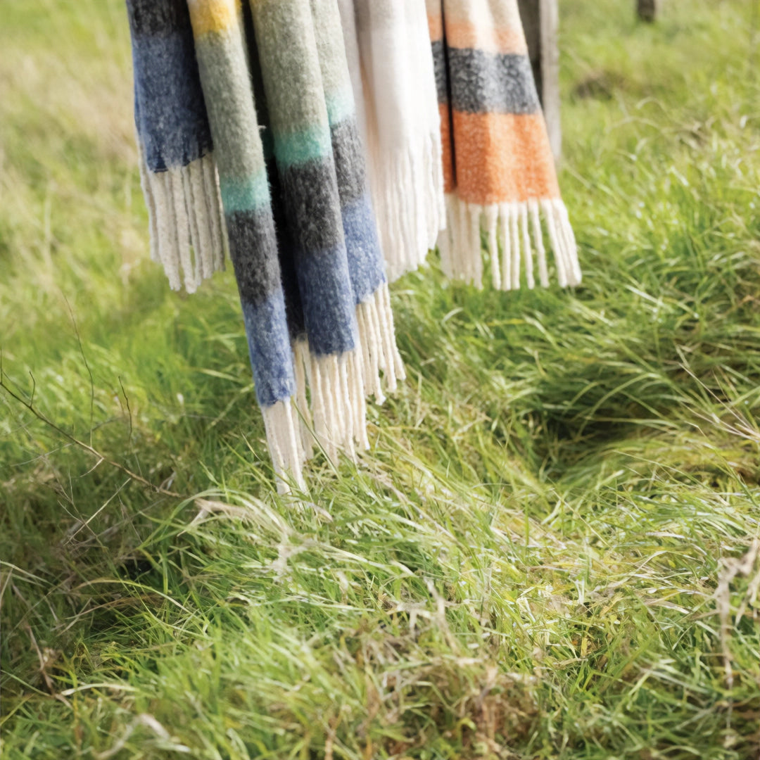 Plaid Recyclé Isabel - Naturel