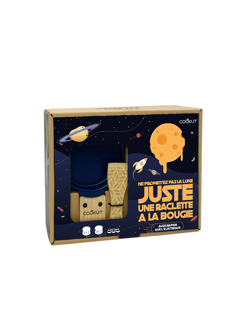 Cookut Raclette à la bougie pour 2 série limitée - étoiles