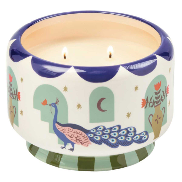 Bougie parfumée Adopo Peacock XL - Citron vert