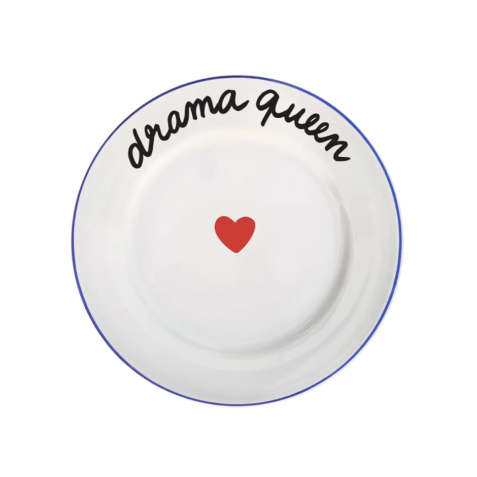 Assiette famille - Drama Queen