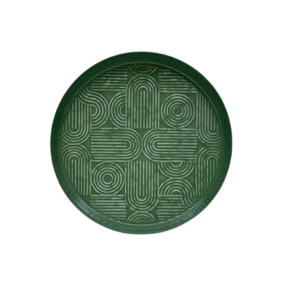 Plateau Molitor Ø 45 cm - Amande