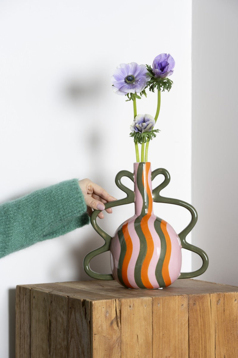 Vase Sofia h. 27 cm Squiggle Wiggle