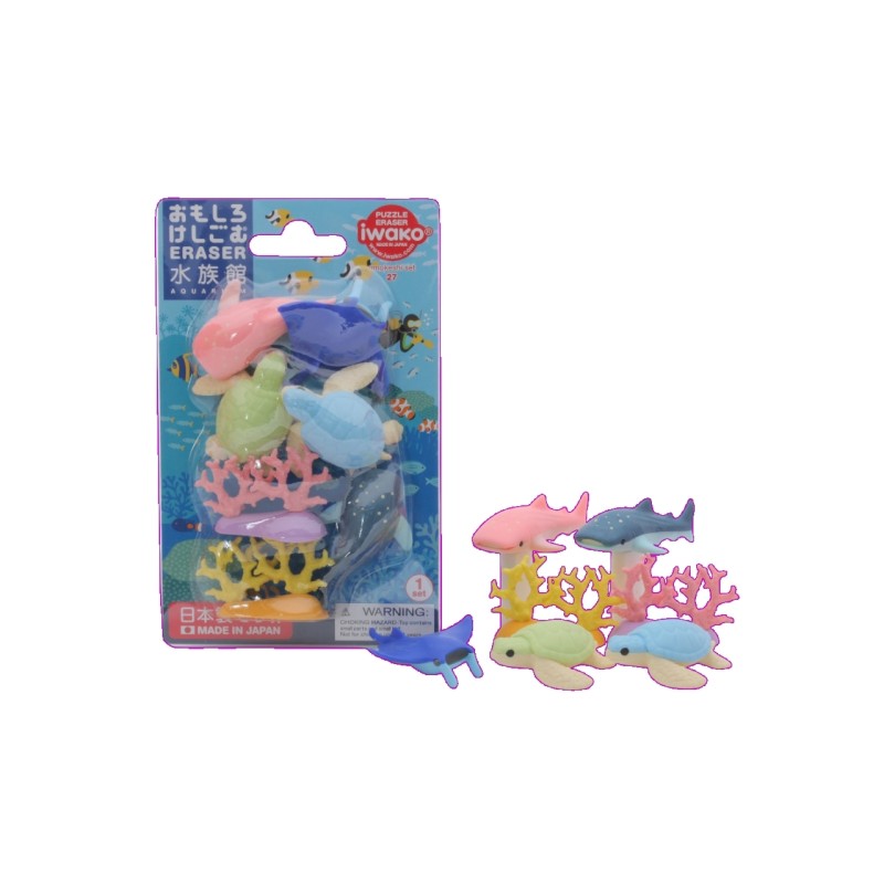 Set de 7 gommes