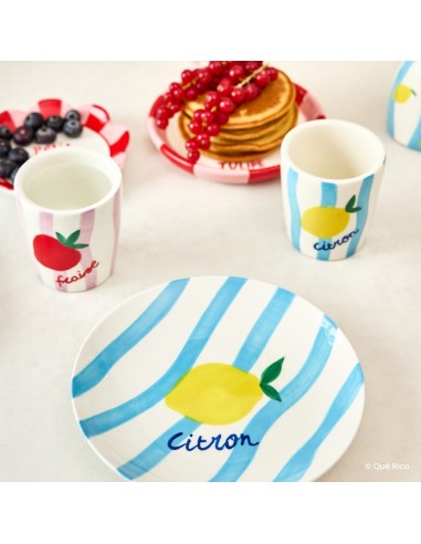 Assiette à Dessert Diego - Fruit 18.4 cm