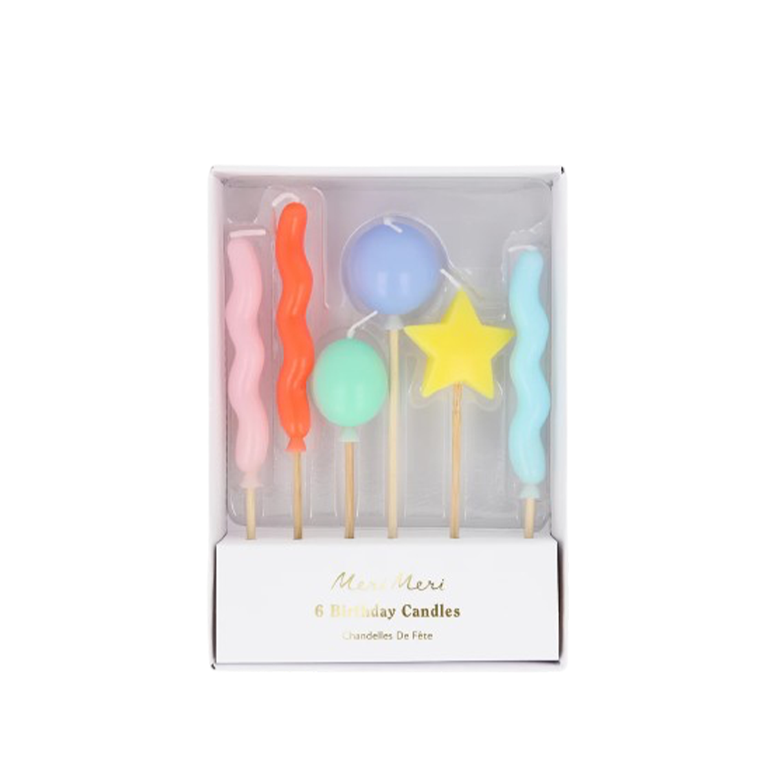6 Bougies Anniversaire - Ballons