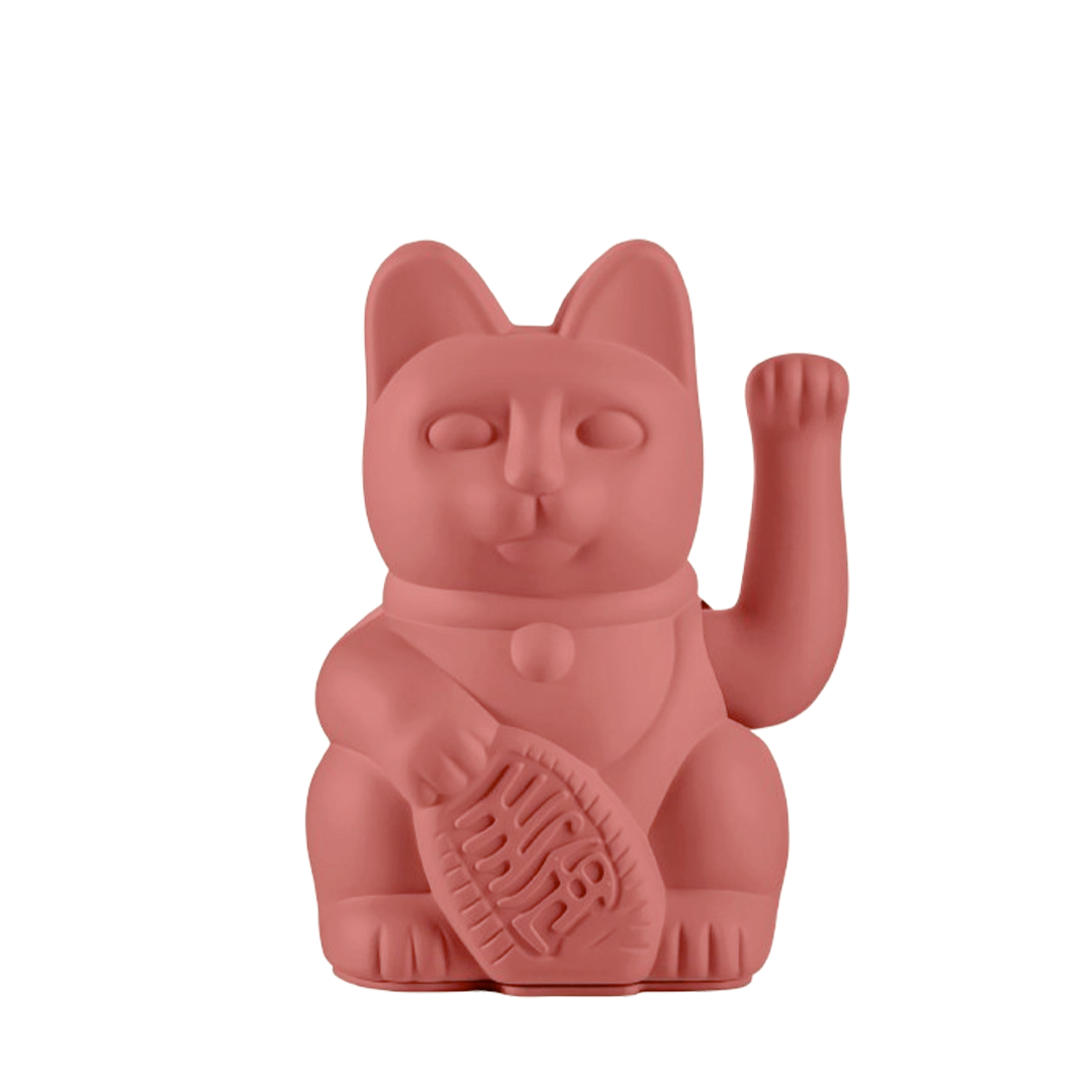 Lucky Cat - Berry red