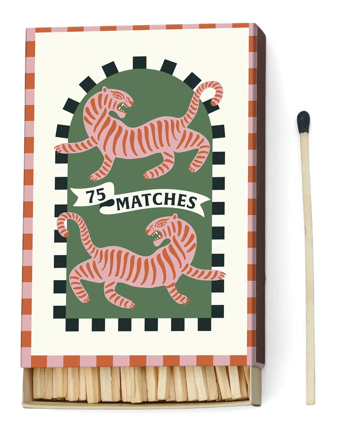 Boite allumettes Adopo -  black tiger