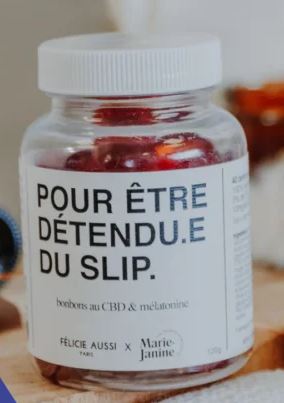 Bonbons au CBD pour être détendu du slip