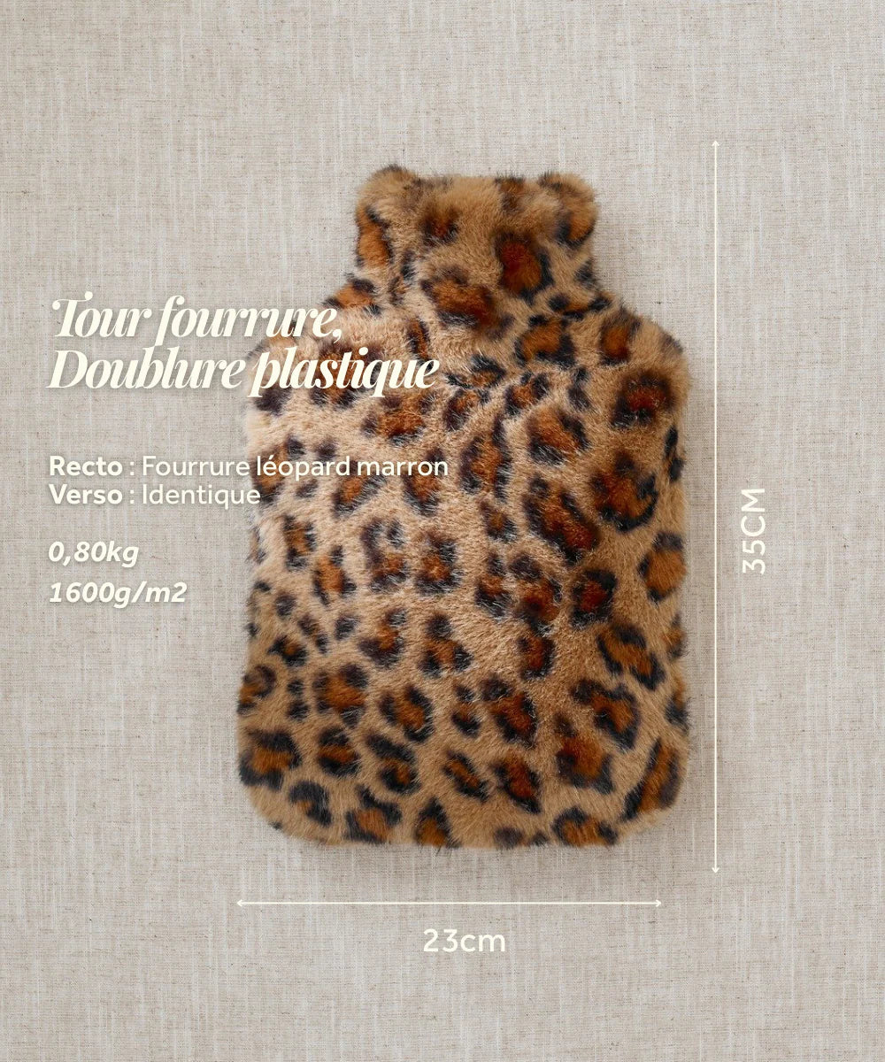 Bouillotte Wild Léopard