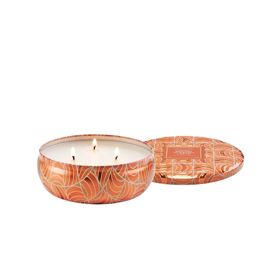 Voluspa bougie parfumée 3 mèches - Spiced pumpkin latte