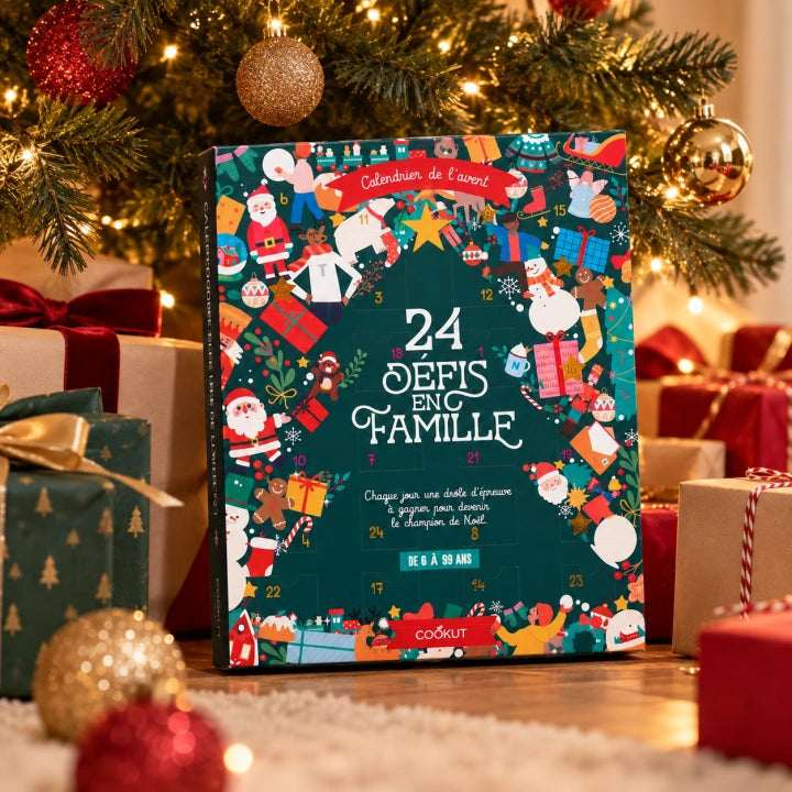 Cookut Calendrier de l'Avent 24 défis en famille