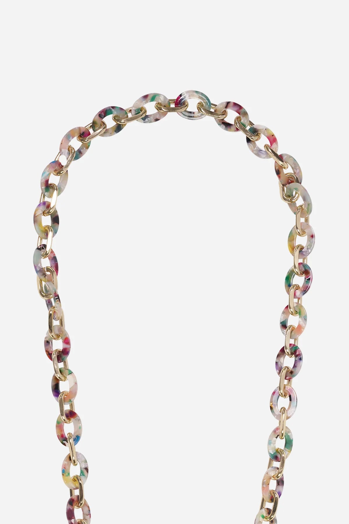 Chaîne de téléphone Cassy - Perles multicolores
