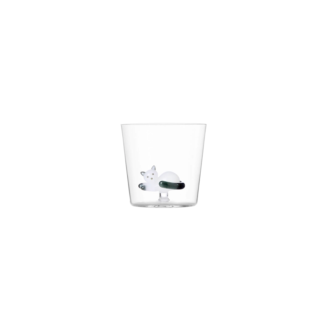 Ichendorf Verre - Lying cat - Smoke tail
