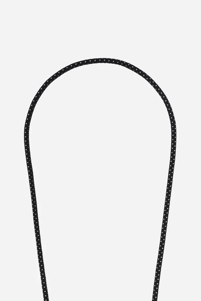 Chaine de téléphone Nolan tissu pois blancs