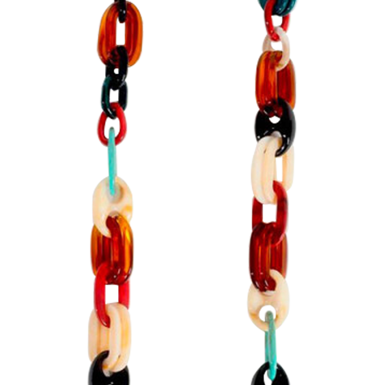 Chaîne de téléphone bijou - multicolore