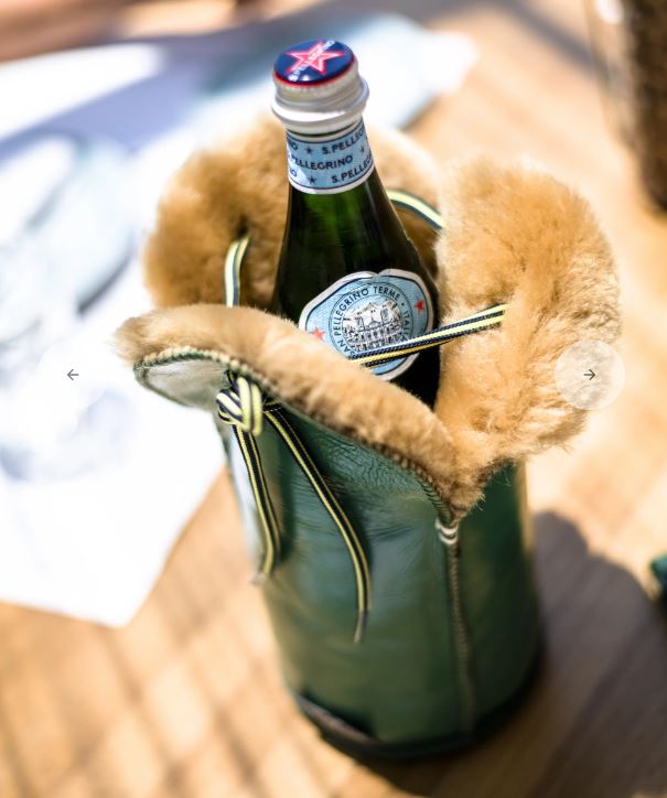 Rafraichisseur de Champagne - Vert Laqué